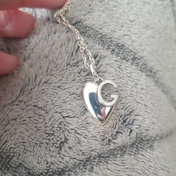 Gucci.925 Charlotte Heart Necklace
